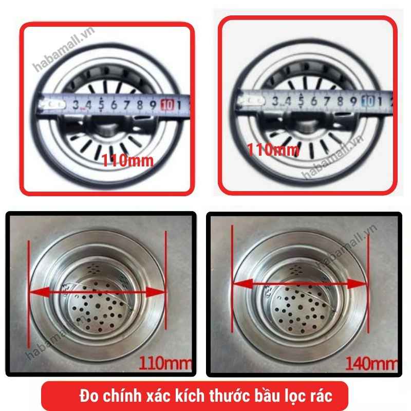 Pocento FreshTrap – Xi phông chậu rửa 2 hố